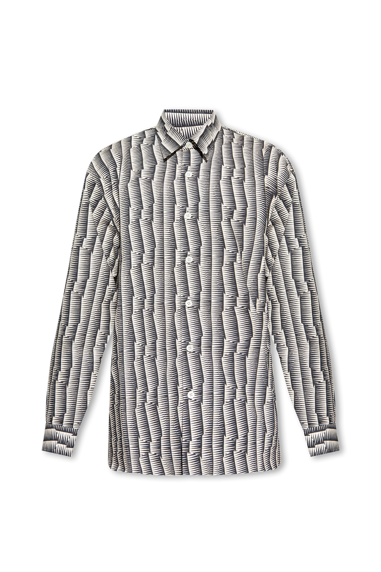 Dries Van Noten Shirt with geometrical pattern | Men's Clothing 